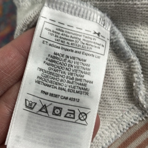 Adidas by Stella McCartney gray zipper front sweatshirt jacket with hood size XS - Picture 7 of 7